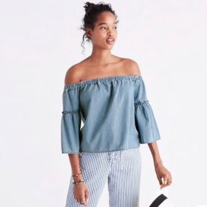 Madewell Azalea Off the shoulder top